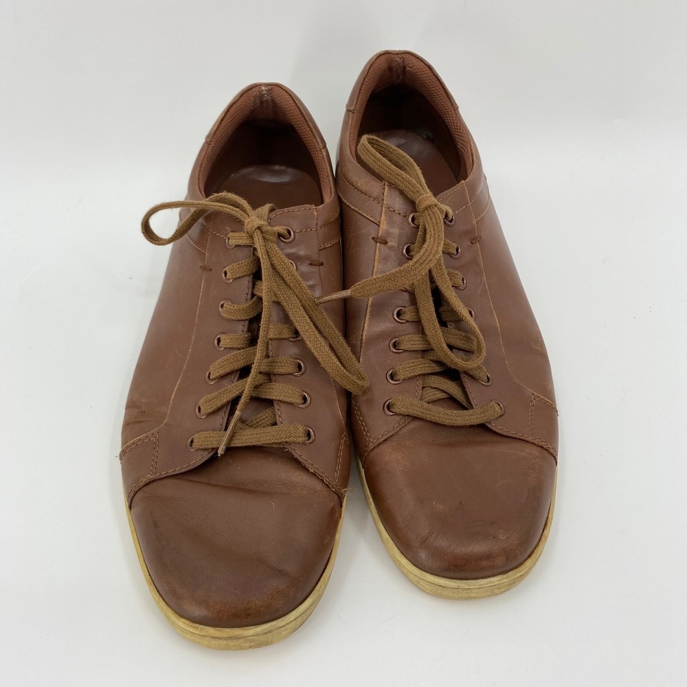 Cole Haan Grand Crosscourt Mens 11 M Brown Leather Sneakers C28011 Low Top Shoes